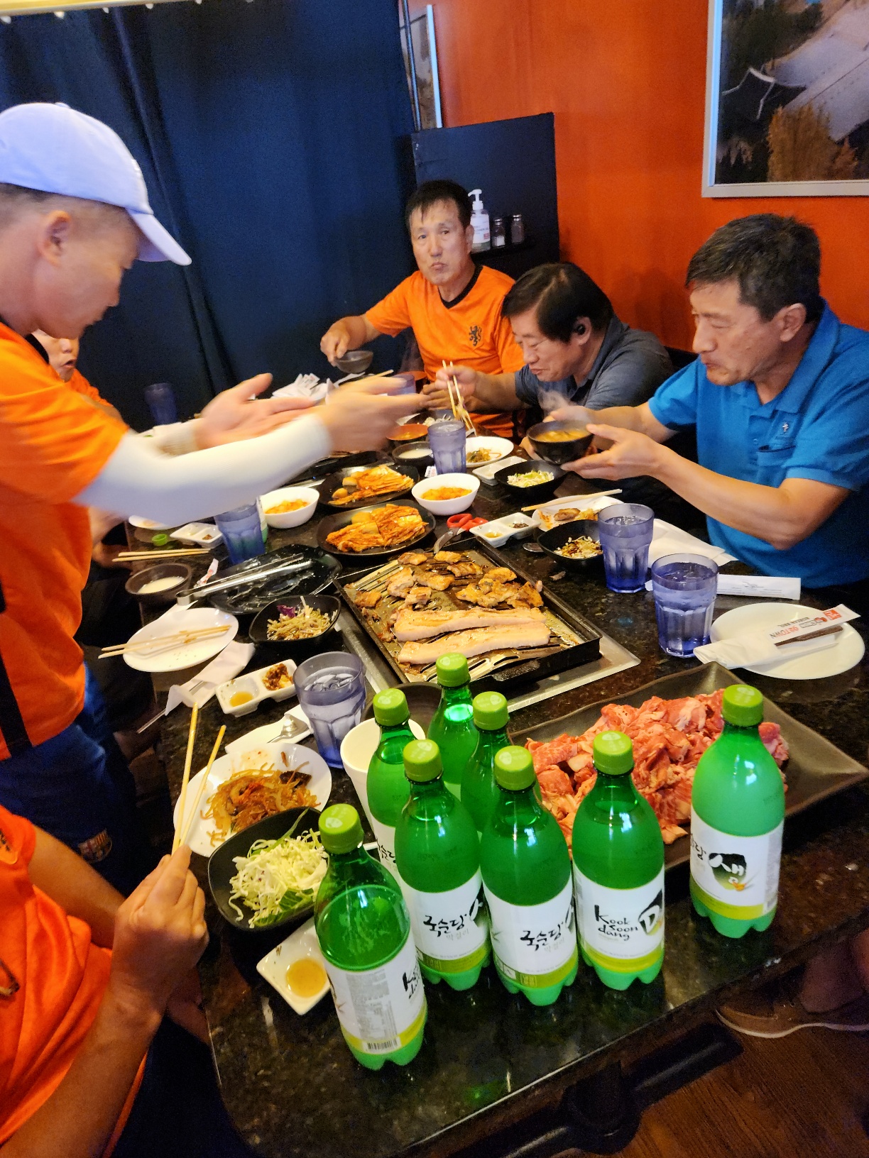 축구협회배 회식